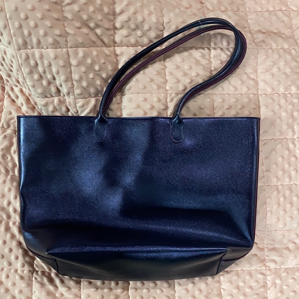 NWT Bath & Body Works deep purple Tote Bag